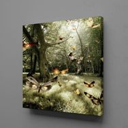 Technopa Kelebekler 150x100 cm Kanvas Tablo