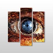 Technopa Lens Göz 75x80 cm Kanvas Tablo