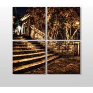 Technopa Merdiven 60x60 cm Kanvas Tablo