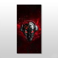 Technopa Metal Kafa 70x105 cm Kanvas Tablo