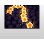 Technopa Neon Top 60x40 cm Kanvas Tablo