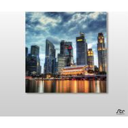 Technopa New York Manzara 40x40 cm Kanvas Tablo