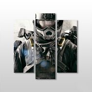 Technopa Robot 3D 97x100 cm Kanvas Tablo