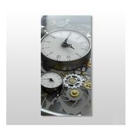 Technopa Saat 30x50 cm Kanvas Tablo