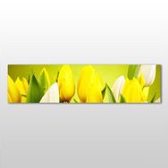 Technopa Sarı Laleler 180x60 cm Kanvas Tablo