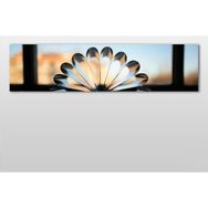 Technopa Soyut Papatya 120x40 cm Kanvas Tablo
