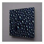 Technopa Su Damlaları 80x80 cm Kanvas Tablo