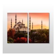 Technopa Süleymaniye Camii 100x90 cm Kanvas Tablo