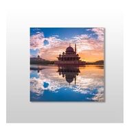 Technopa Süleymaniye Camii 120x120 cm Kanvas Tablo