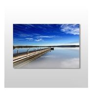 Technopa Uzun İskele 105x70 cm Kanvas Tablo