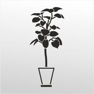 Technopa Vazo 100 cm Folyo Duvar Stickerı