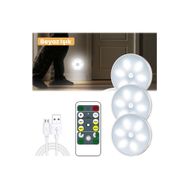 Technosmart Beyaz Işık USB Şarjlı Akıllı Hareket Sensörlü Kablosuz Spot Led Lamba