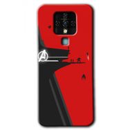 Tecno Camon 16 Avengers Tower Baskılı Uyumlu Silikon Kılıf