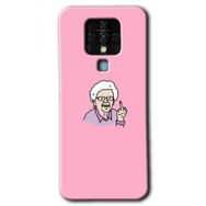 Tecno Camon 16 Bad Grandmother Baskılı Uyumlu Silikon Kılıf
