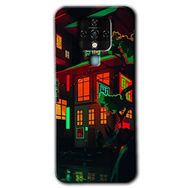 Tecno Camon 16 China Street Baskılı Uyumlu Silikon Kılıf