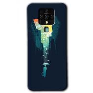 Tecno Camon 16 City Bird Sky Baskılı Uyumlu Silikon Kılıf