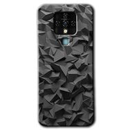 Tecno Camon 16 Dark Broke Baskılı Uyumlu Silikon Kılıf
