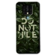 Tecno Camon 16 Do Not Hide Baskılı Uyumlu Silikon Kılıf