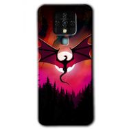 Tecno Camon 16 Dragon Night Baskılı Uyumlu Silikon Kılıf