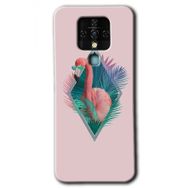 Tecno Camon 16 Flamingo Baskılı Uyumlu Silikon Kılıf