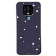 Tecno Camon 16 Gökyüzü Yıldız Baskılı Uyumlu Silikon Kılıf