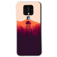 Tecno Camon 16 Gözlem Kulesi Baskılı Uyumlu Silikon Kılıf