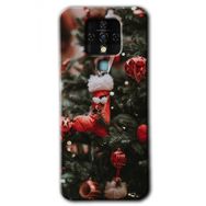 Tecno Camon 16 Happy New Year Baskılı Uyumlu Silikon Kılıf