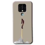 Tecno Camon 16 İronman Airport Baskılı Uyumlu Silikon Kılıf