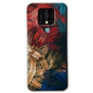 Tecno Camon 16 Karma Boyalar Baskılı Uyumlu Silikon Kılıf