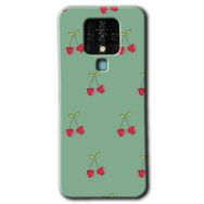 Tecno Camon 16 Kiraz Berry Baskılı Uyumlu Silikon Kılıf