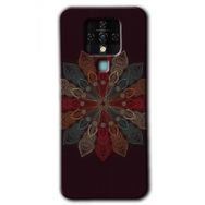 Tecno Camon 16 Mandala Flower Wal Baskılı Uyumlu Silikon Kılıf