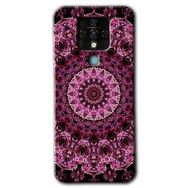 Tecno Camon 16 Mandala Patterns Kaleidoscope Baskılı Uyumlu Silikon Kılıf