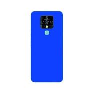 Tecno Camon 16 Mavi Uyumlu Silikon Kılıf