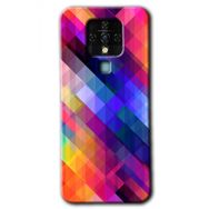 Tecno Camon 16 Multi Oblique Baskılı Uyumlu Silikon Kılıf