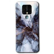 Tecno Camon 16 Otantik Mermer Baskılı Uyumlu Silikon Kılıf