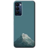Tecno Camon 18 Alone Mountain Baskılı Uyumlu Silikon Kılıf