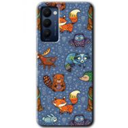 Tecno Camon 18 Animals Funny Baskılı Uyumlu Silikon Kılıf