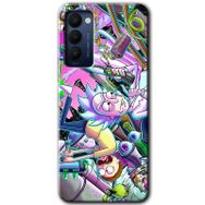 Tecno Camon 18 Graffiti Çizgi Film Baskılı Uyumlu Silikon Kılıf