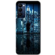 Tecno Camon 18 Şehir Manzarası Baskılı Uyumlu Silikon Kılıf