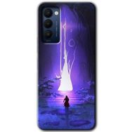 Tecno Camon 18 Wanderer Silhouette Baskılı Uyumlu Silikon Kılıf