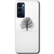 Tecno Camon 18P Alone Tree Baskılı Uyumlu Silikon Kılıf