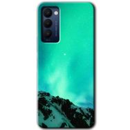 Tecno Camon 18P Aurora Baskılı Uyumlu Silikon Kılıf