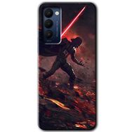Tecno Camon 18P Darh Vader Wars Baskılı Uyumlu Silikon Kılıf