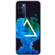 Tecno Camon 18P İnk Clot Baskılı Uyumlu Silikon Kılıf
