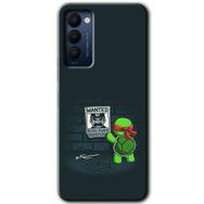Tecno Camon 18P Kaplumbağa Avcısı Baskılı Uyumlu Silikon Kılıf