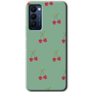 Tecno Camon 18P Kiraz Berry Baskılı Uyumlu Silikon Kılıf