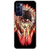 Tecno Camon 18P Kurt Kız Baskılı Uyumlu Silikon Kılıf