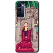 Tecno Camon 18P Morty Baskılı Uyumlu Silikon Kılıf