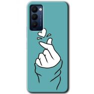 Tecno Camon 18P Mutluluk Baskılı Uyumlu Silikon Kılıf
