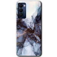Tecno Camon 18P Otantik Mermer Baskılı Uyumlu Silikon Kılıf